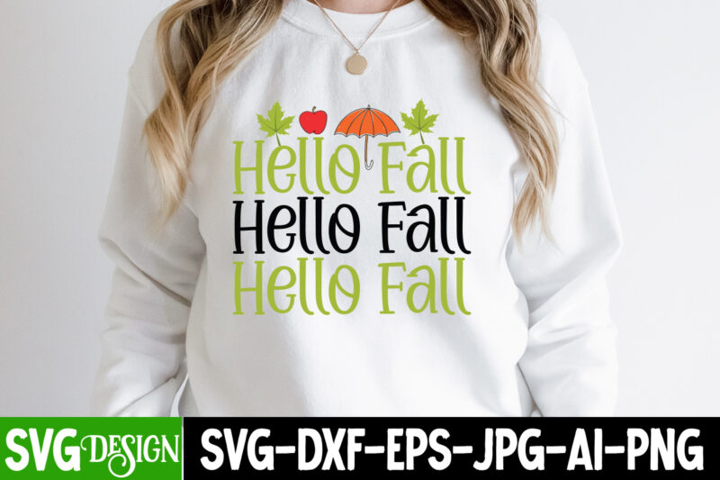 #Fall T-Shirt Design Bundle,#Autumn T-Shirt Design Bundle, Autumn SVG Bundle,Fall SVG Cutting Files, Hello Fall T-Shirt Design, Hello Fall Vector T-Shirt Design on Sale, Autumn Blessing T-Shirt Desgn, Autumn Blessing