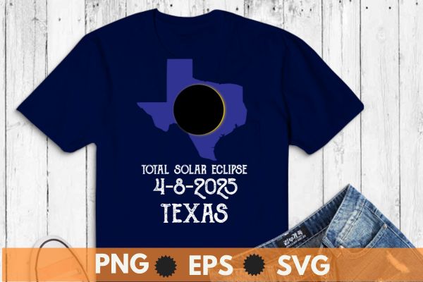 America Totality 04 08 24 Total Solar Eclipse 2024 Texas T-Shirt design vector, Solar Eclipse 2024, astronomy lovers, usa totality april pair, solar eclipse glasses make friends, family smile, solar eclipse gifts, eclipse watchers,