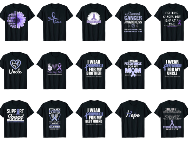 15 stomach cancer awareness shirt designs bundle for commercial use part 5, stomach cancer awareness t-shirt, stomach cancer awareness png file, stomach cancer awareness digital file, stomach cancer awareness gift,