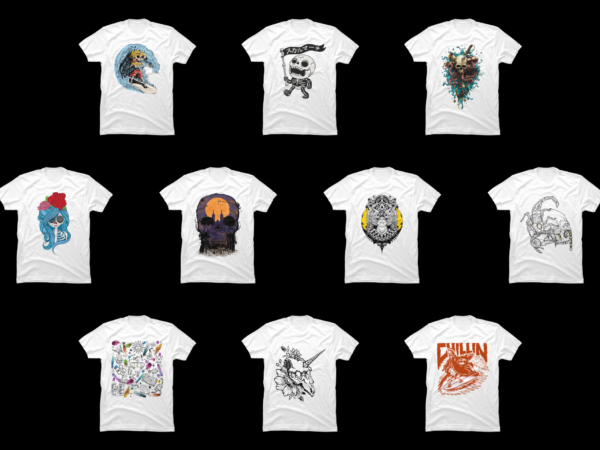 10 skull shirt designs bundle for commercial use part 12, skull t-shirt, skull png file, skull digital file, skull gift, skull download, skull design dbh