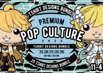 25 pop culture tshirt designs bundle #11_4