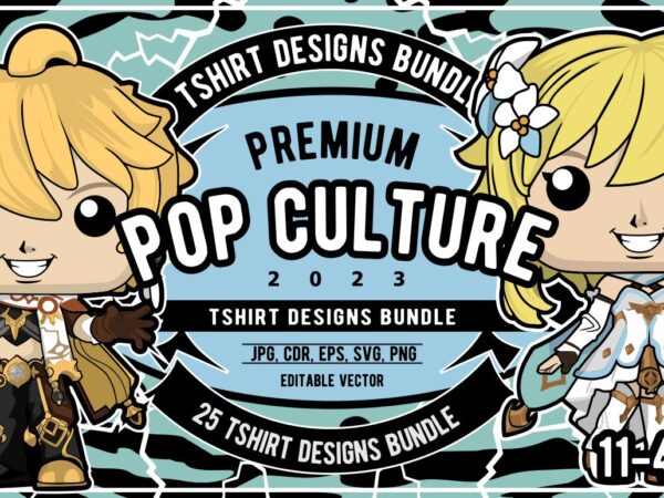 25 pop culture tshirt designs bundle #11_4