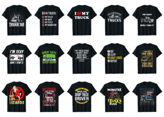 15 Truck Driver Shirt Designs Bundle For Commercial Use Part 3, Truck Driver T-shirt, Truck Driver png file, Truck Driver digital file, Truck Driver gift, Truck Driver download, Truck Driver design