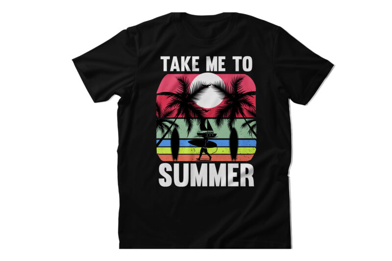 Summer t shirt design bundle