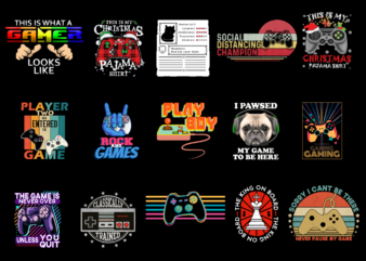 15 Game Shirt Designs Bundle For Commercial Use Part 7, Game T-shirt, Game png file, Game digital file, Game gift, Game download, Game design DBH