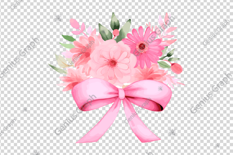 Breast Cancer Awareness Sublimation Clipart Bundle