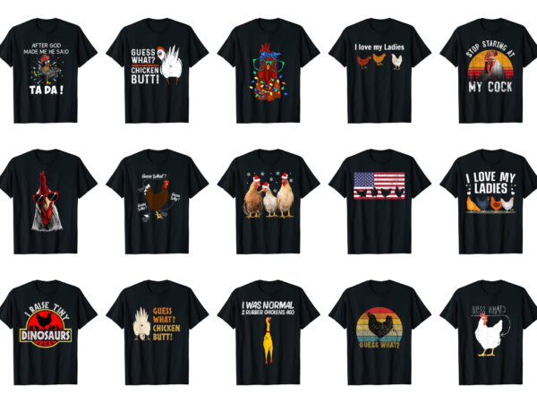 15 chicken shirt designs bundle for commercial use part 4, chicken t-shirt, chicken png file, chicken digital file, chicken gift, chicken download, chicken design