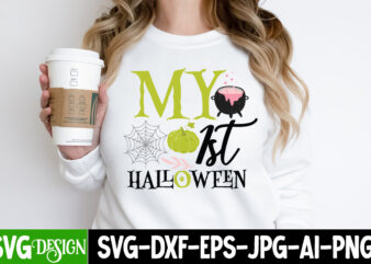 My 1st Halloween T-Shirt Design, My 1st Halloween Vector T-Shirt Design, Happy Halloween T-Shirt Design, Happy Halloween Vector t-Shirt Design, Boo Boo Crew T-Shirt Design, Boo Boo Crew Vector T-Shirt