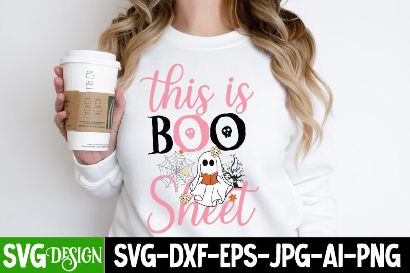 This Boo Sheet T-Shirt Design, This Boo Sheet Vector T-Shirt Design, Witches Be Crazy T-Shirt Design, Witches Be Crazy Vector T-Shirt Design, Happy Halloween T-Shirt Design, Happy Halloween Vector t-Shirt