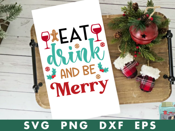 Eat drink and be merry svg, vector clipart Eat drink and be merry svg, vector clipart