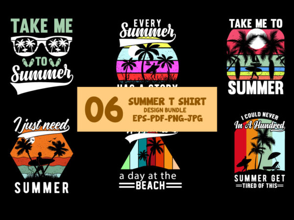 Summer t shirt design bundle, best summer t-shirt design in photoshop 2023, design a summer t shirt with ai art, summer sunset t shirt design with ai art, t shirt