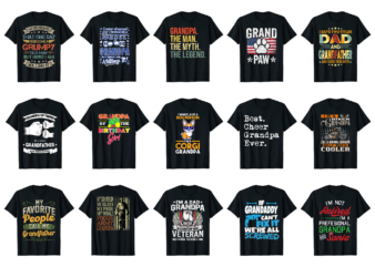 15 Grandfather Shirt Designs Bundle For Commercial Use Part 4, Grandfather T-shirt, Grandfather png file, Grandfather digital file, Grandfather gift, Grandfather download, Grandfather design