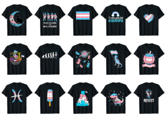 15 Transgender Shirt Designs Bundle For Commercial Use Part 5, Transgender T-shirt, Transgender png file, Transgender digital file, Transgender gift, Transgender download, Transgender design