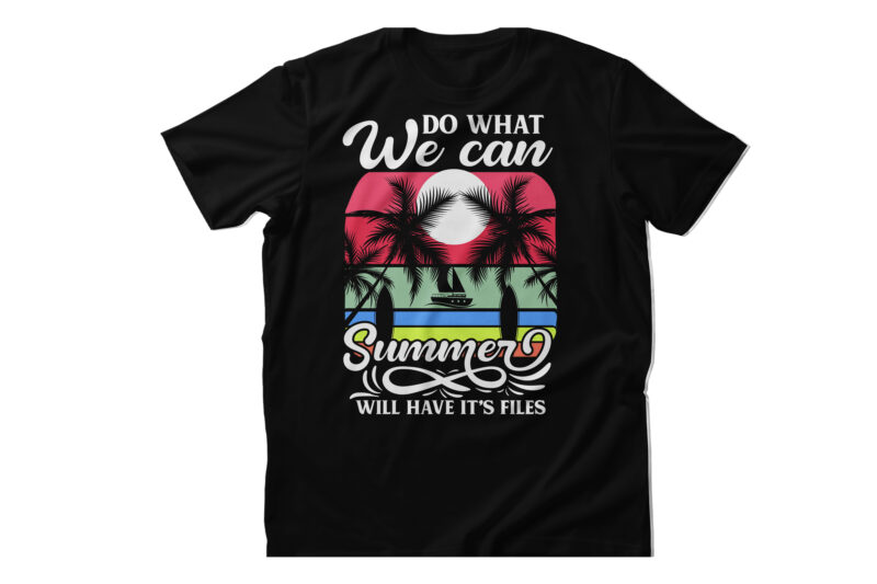 Summer t shirt design bundle