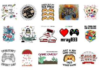 15 Game Shirt Designs Bundle For Commercial Use Part 10, Game T-shirt, Game png file, Game digital file, Game gift, Game download, Game design DBH