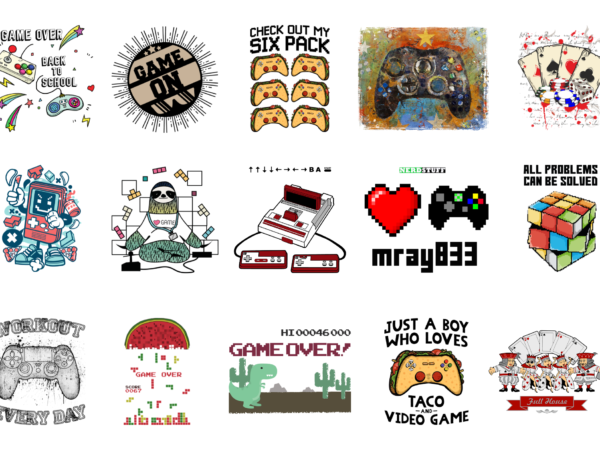 15 game shirt designs bundle for commercial use part 10, game t-shirt, game png file, game digital file, game gift, game download, game design dbh