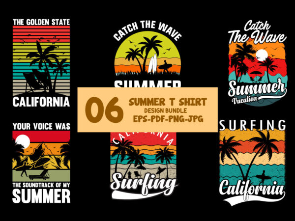 Summer t shirt design bundle, best summer t-shirt design in photoshop 2023, design a summer t shirt with ai art, summer sunset t shirt design with ai art, t shirt