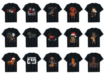 15 Dachshund Shirt Designs Bundle For Commercial Use Part 5, Dachshund T-shirt, Dachshund png file, Dachshund digital file, Dachshund gift, Dachshund download, Dachshund design