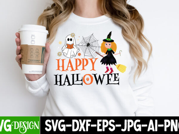 Happy halloween t-shirt design, happy halloween vector t-shirt design, boo boo crew t-shirt design, boo boo crew vector t-shirt design, halloween svg bundle, retro halloween bundle,spooky season, trick or treat