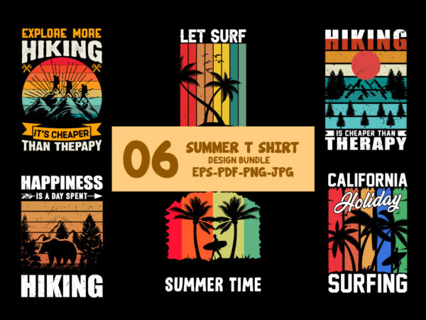 Summer t shirt design bundle, best summer t-shirt design in photoshop 2023, design a summer t shirt with ai art, summer sunset t shirt design with ai art, t shirt