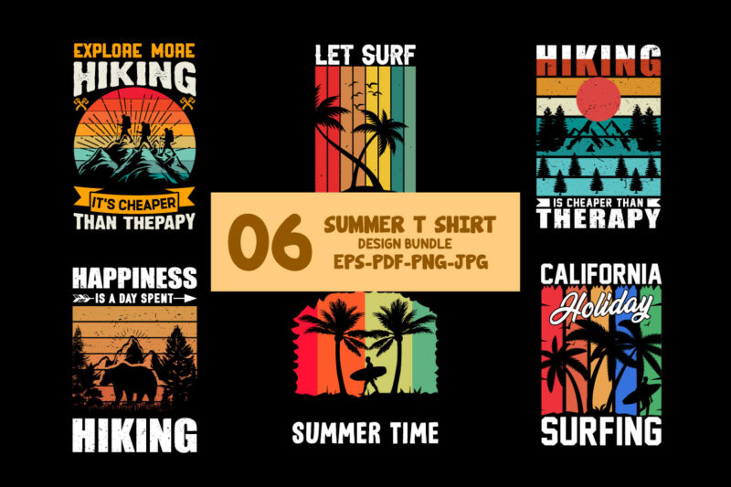 Summer t shirt design bundle, best summer t-shirt design in photoshop 2023, design a summer t shirt with ai art, summer sunset t shirt design with ai art, t shirt