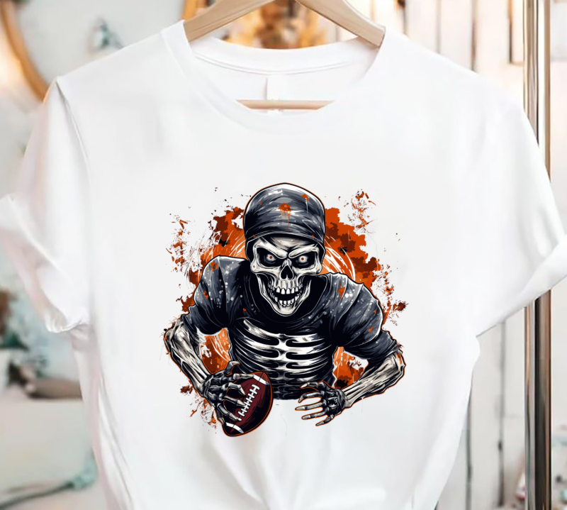 American Football Skeleton Halloween