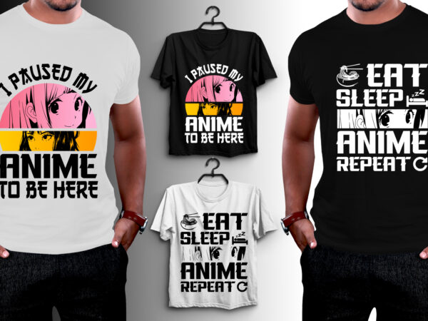 Anime t-shirt design