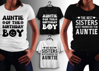 Auntie T-Shirt Design