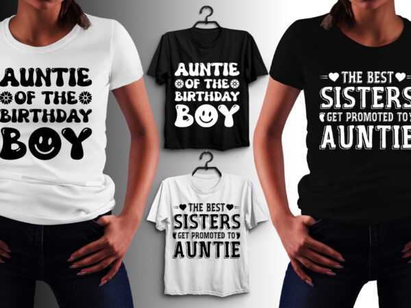 Auntie t-shirt design
