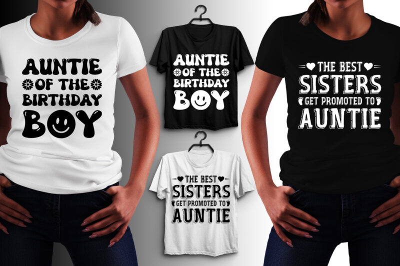 Auntie T-Shirt Design