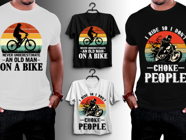 Biker t-shirt design