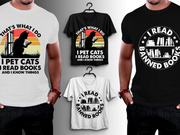 Book t-shirt design