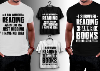 Book T-Shirt Design