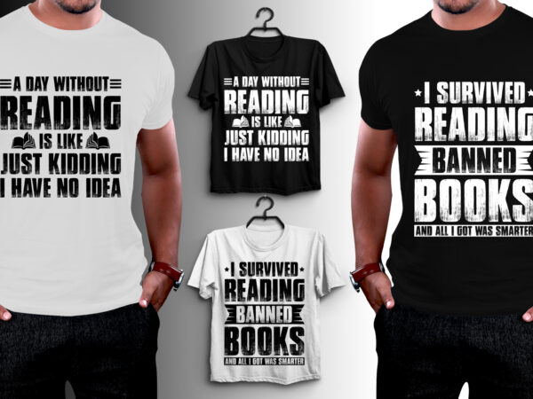 Book t-shirt design