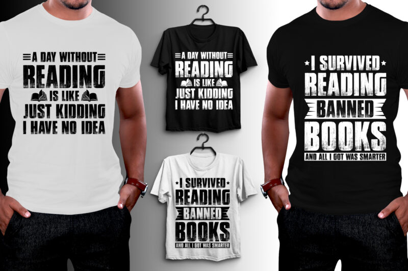 Book T-Shirt Design