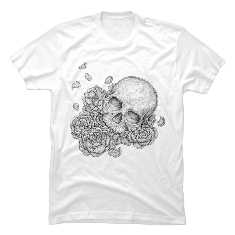 15 Skull Shirt Designs Bundle For Commercial Use Part 11, Skull T-shirt ...
