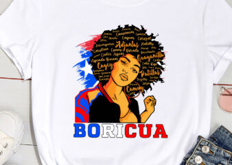 City State Puerto Rico Flag Boricua Puerto Rican Women Girl PC