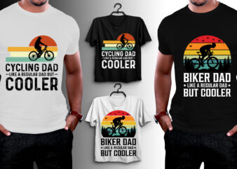 Cycling Dad T-Shirt Design
