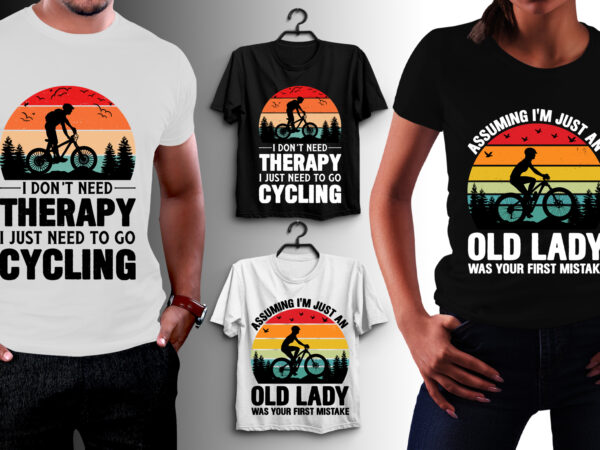 Cycling t-shirt design