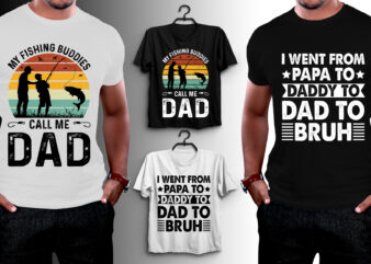 Dad Papa Daddy T-Shirt Design