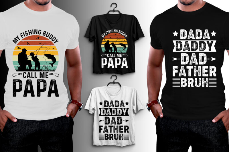 Dad Papa T-Shirt Design