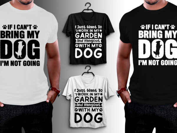 Dog t-shirt design