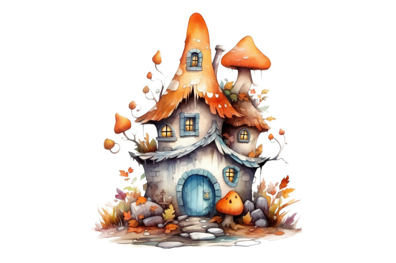 Fairy House Halloween Sublimation