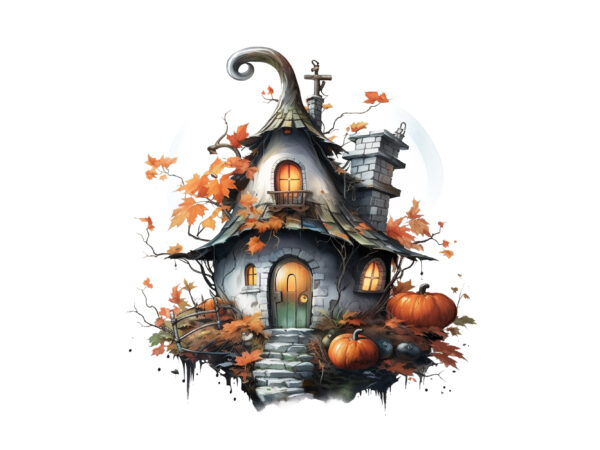 Fairy house t shirt graphic design