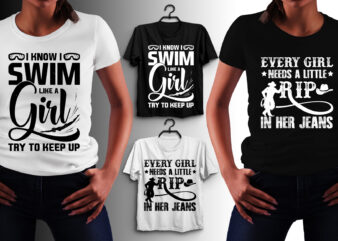 Girl T-Shirt Design