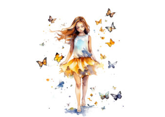 animal themes, animal wildlife, bouquet, children only, curiosity, innocence, one person, looking, freshness, fragility, color image, childhood, butterfly – insect, casual clothing, illustration, holding, illustration technique, colors, one animal, one t shirt vector