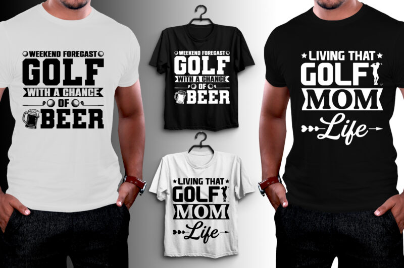 Golf T-Shirt Design,
