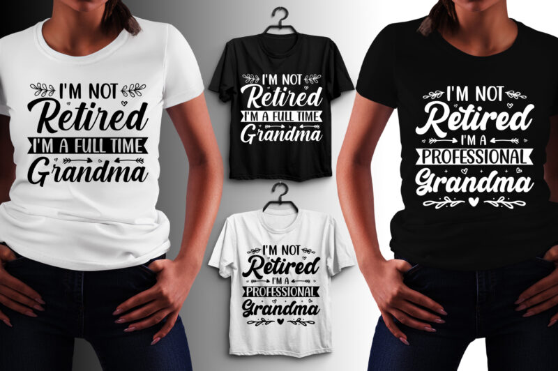 Grandma T-Shirt Design