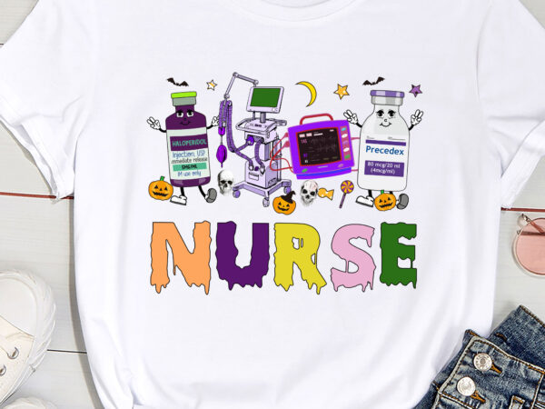 Halloween nurse shirt icu nicu nurse er rn picu nursing pc graphic t shirt