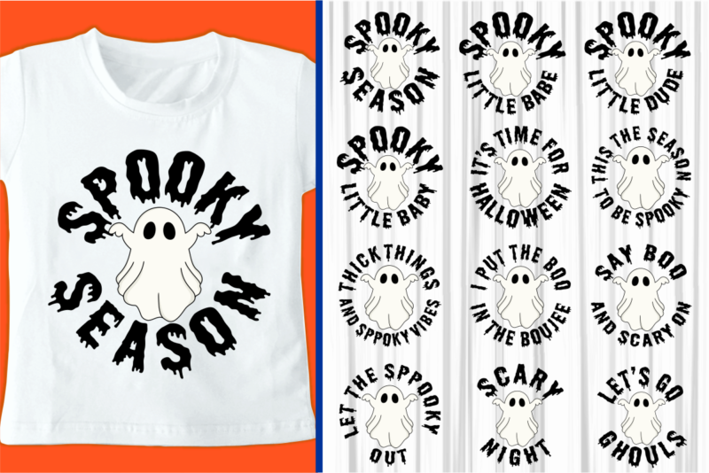 Halloween T-Shirt Design Bundle - Buy t-shirt designs